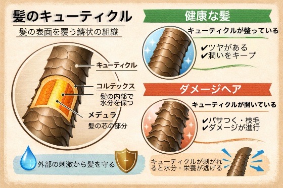 キューティクルについて