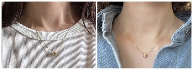 普段着 アクセサリーコーデ