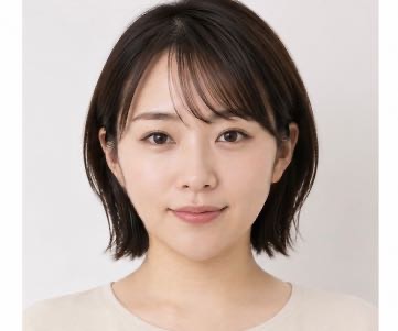 三角顔×首短め